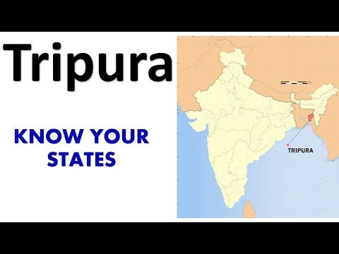 TRIPURA GK and  General Knowledge Know the States - GK for Competitive exams