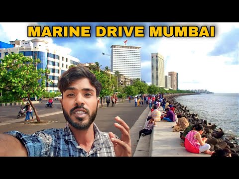 Marine Drive Mumbai | मुंबई का सबसे सुकून जगह | Walking Tour Marine Drive | Marine Lines Sunday