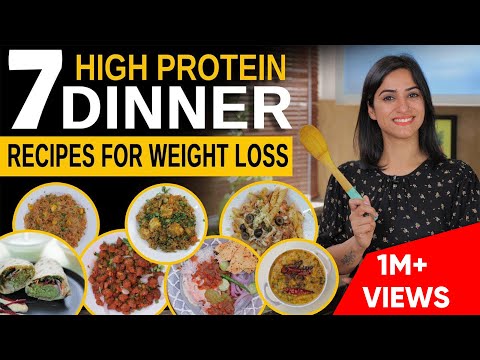 7 High Protein DINNER RECIPES for Weight Loss in Hindi | By GunjanShouts