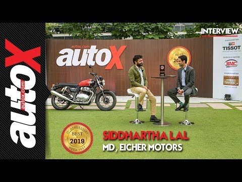 Interview with Siddhartha Lal, MD of Eicher Motors | Best of 2019 | autoX Awards 2019 |