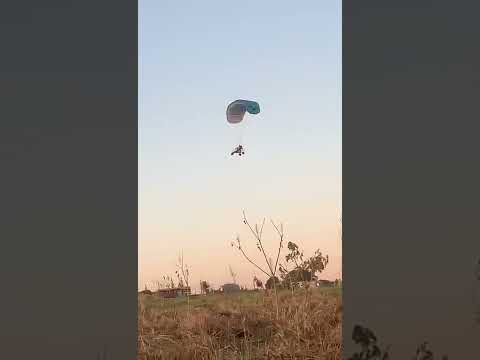 Paraglider crashes to his death after freak accident with kite flying nearby