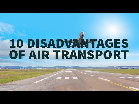 10 DISADVANTAGES OF AIR TRANSPORT