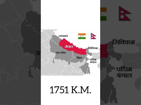 Indian States sharing border with Nepal