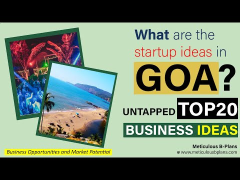 GOA Business Investment OPPORTUNITIES [ TOP 20 Business Ideas ]