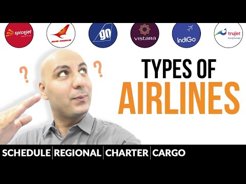 Types of AIRLINES in India | How to apply for job in those Airline Companies | CAPTAIN NITISH ARORA
