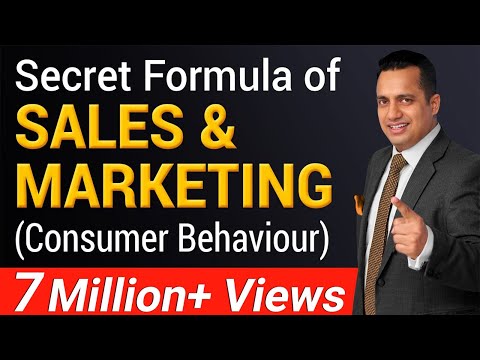 Secret Formula of Sales and Marketing  | Consumer Behaviour  | Dr Vivek Bindra
