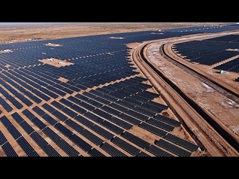 India World's Largest Solar Power Plant Construction - Full Documentary HD
