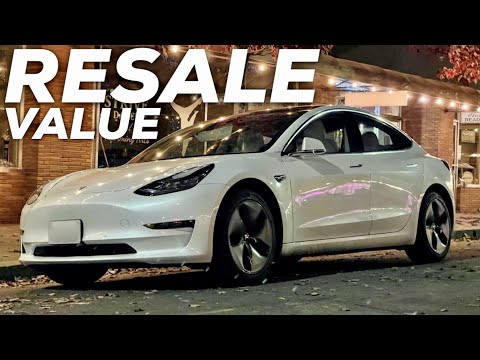 How Tesla's keep their Resale Value