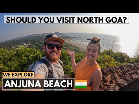 Should you visit North Goa? We explore Anjuna Beach Chapora Fort (India Travel Vlog)