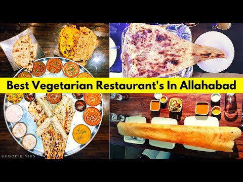 Best Vegetarian Restaurant's In Prayagraj || (Please Check Description For Location & Price)