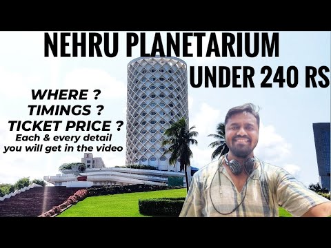 Nehru Planetarium Mumbai Worli | Complete Guide for Nehru Planetarium 2022 | Mumbai Darshan Vlog