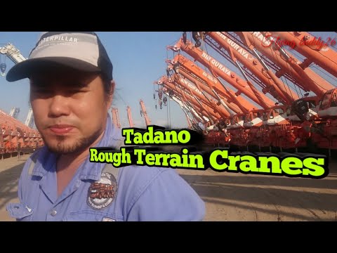 Tadano rough terrain crane...nice and smooth to operate