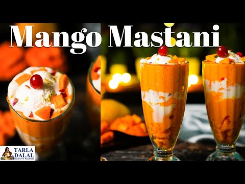 पुणे की फेमस मैंगो मस्तानी रेसिपी | Mango Mastani | How to make Pune special Mango Mastani