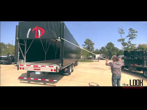 Rolling Tarp System Flatbed Trailers