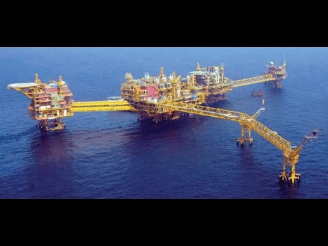 How & Where the Indian Oil Rigs stand on the sea?