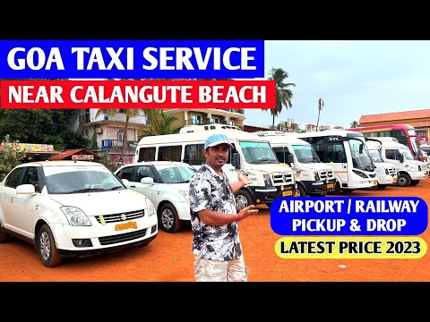Best Taxi Service in Goa Near Calangute Beach | Goa Sightseeing | Airport & Station Pickup Drop