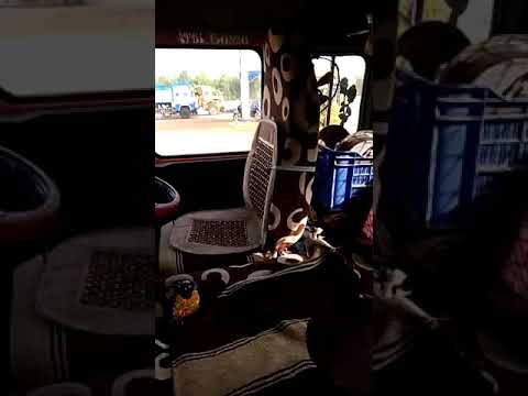 Trailer trucks operator real life in india