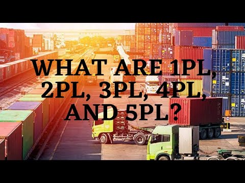 First Party Logistics to Fifth Party Logistics (1PL to 5PL)
