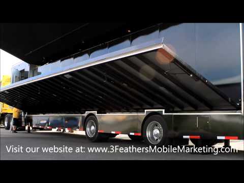 Mobile Event Marketing Trailer - Set Up Expandable Wall!