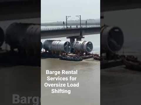barge rental services for odc cargo transportation