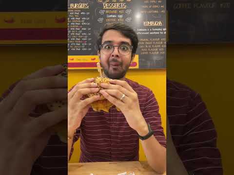 Al capone Burger | Frisbees Burger | Messiest Burger in Mumbai |