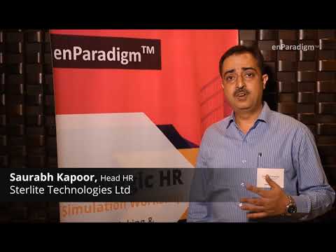 Testimonial: Saurabh Kapoor, Head HR, Sterlite Technologies Ltd.