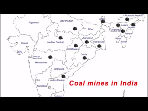 Important coal mines in India - Geography for UPSC, IAS, CDS, NDA, SSC CGL
