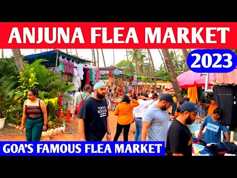 Anjuna Flea Market Goa | Wednesday Flea Market Anjuna Goa 2023 | Goas Famous Flea Market