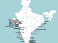 sea ports in india map