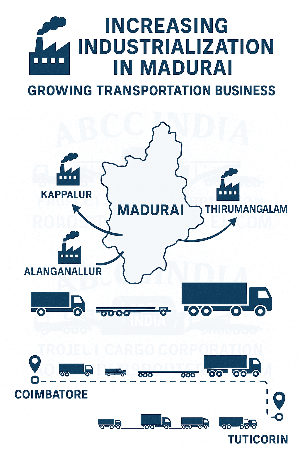 Madurai Road Transport & Logistics Solutions for Every Industry | ABCC India 1