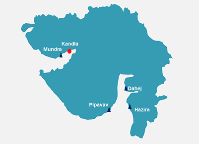 Kandla In Gujarat Map Kandla Mundra Transporter Offer Online Truck Trailer Container