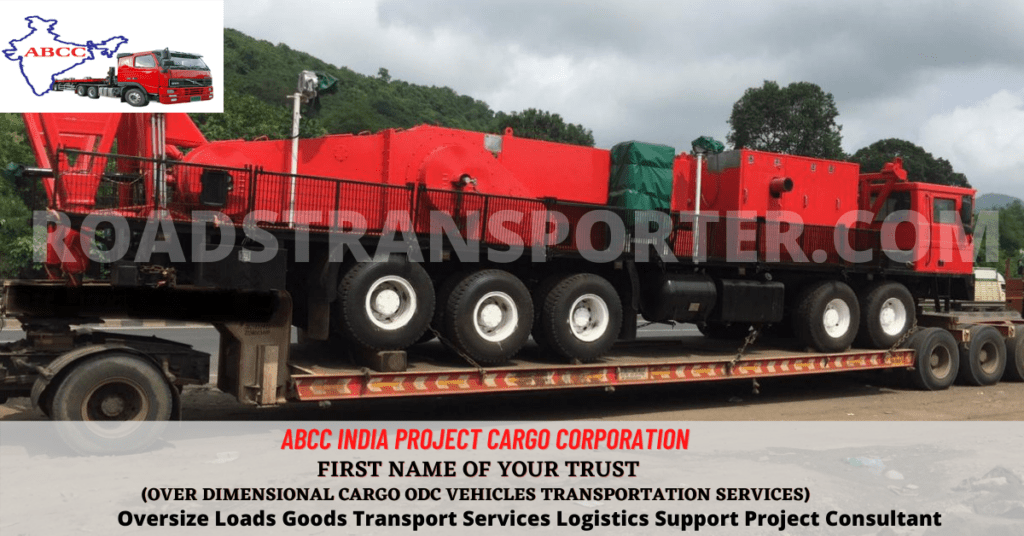 odc trailer transport over dimensional cargo vehicles for oversized load