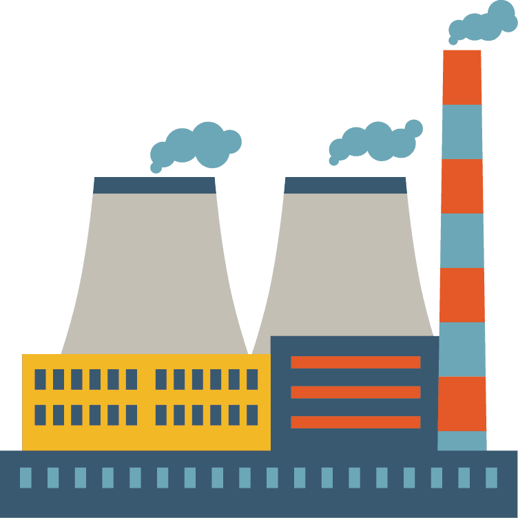 Types of power plant company