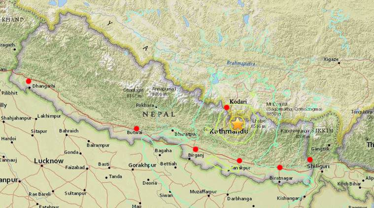 indo nepal border checkpost map for all India transporters