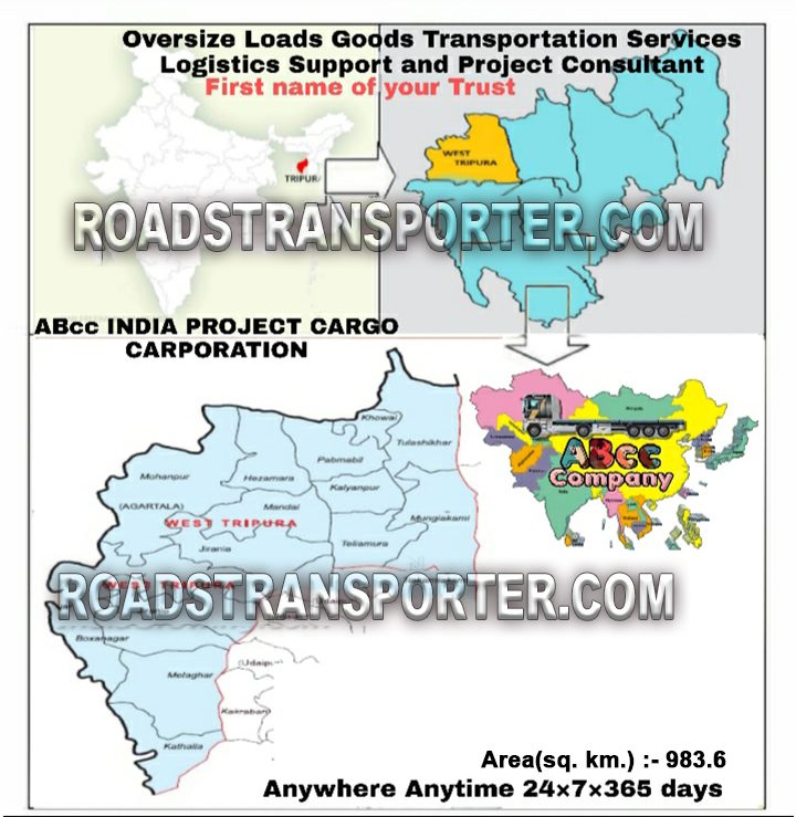 agartala transport map