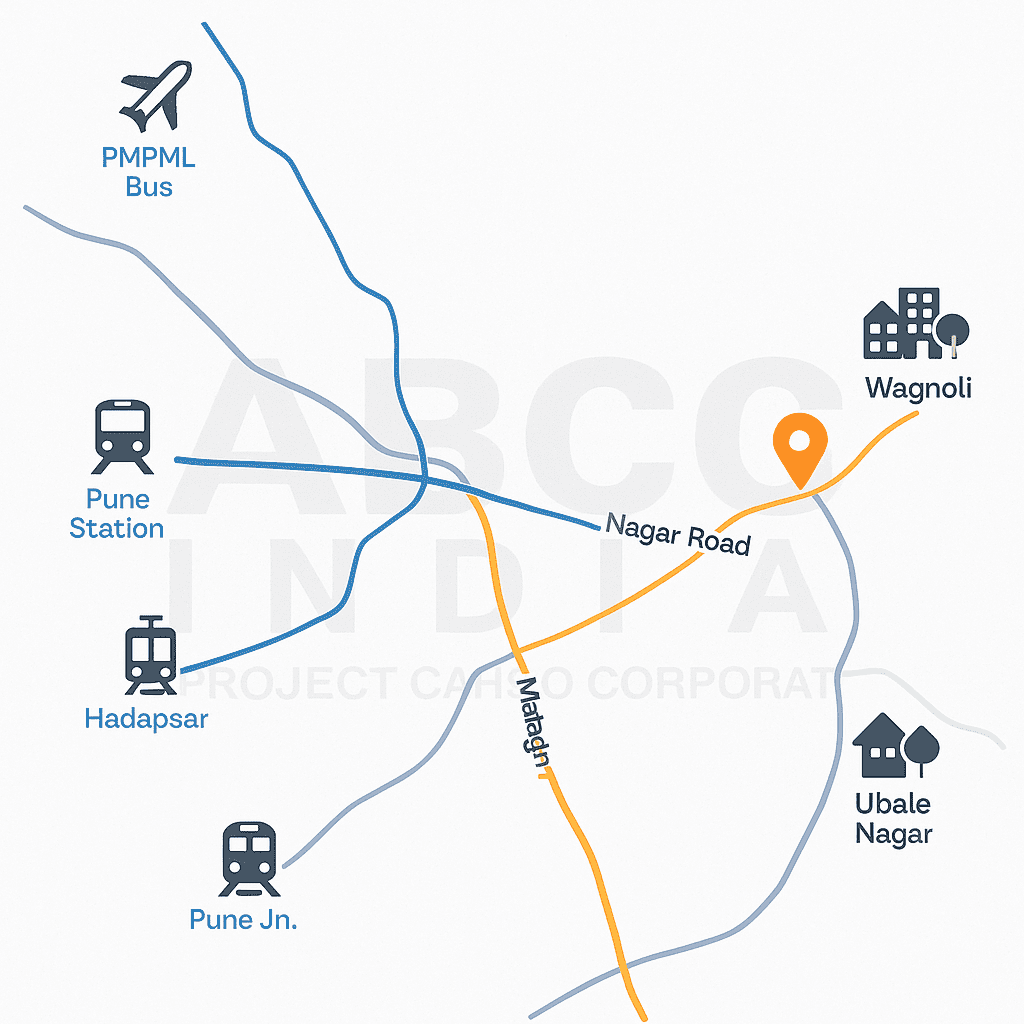 How to Go Wagholi with Public Transport