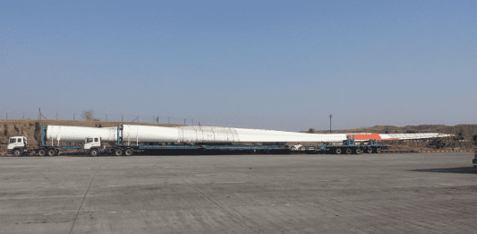 windmill blade transport