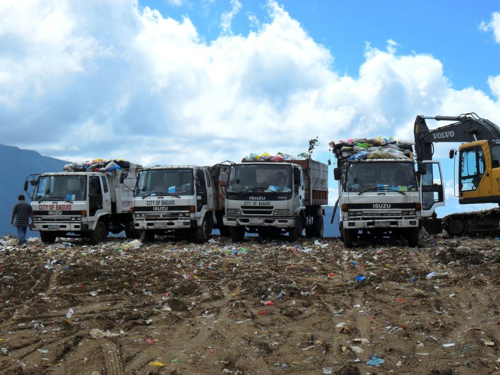 Garbage Truck waste management refuse truck, dustcart, rubbish truck, junk truck, bin wagon, dustbin lorry, bin lorry or bin van elsewhere. Technical names include waste collection vehicle and refuse collection vehicle (RCV)