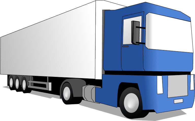 hgv truck Large heavy goods vehicle 