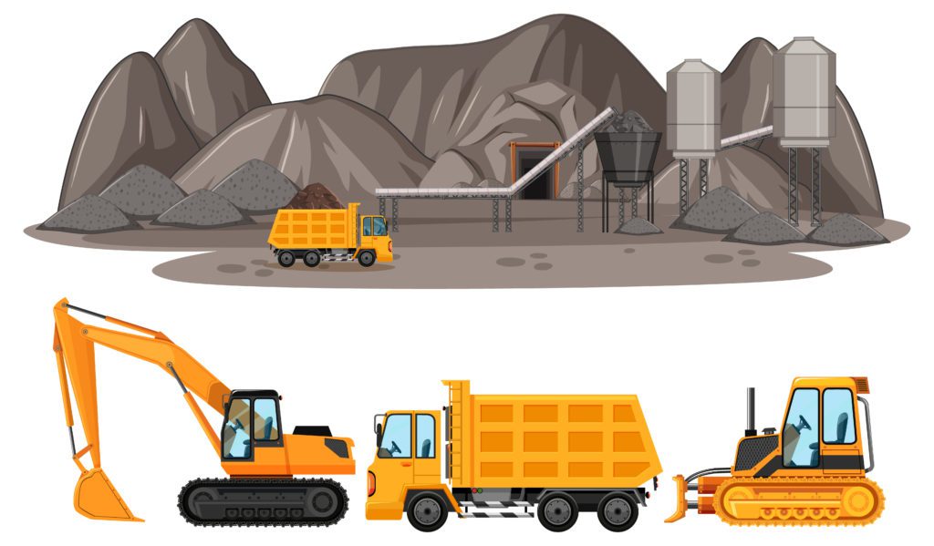 dumper and tipper trucks for mining industry