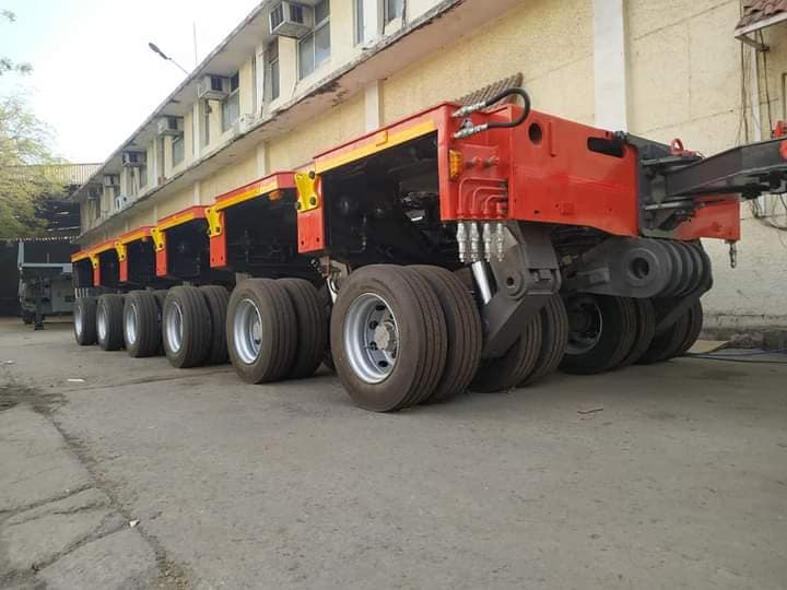 Modular Hydraulic Multi Axle Trailers Inventions manufacturers Specifications Association Specialization With all Pros and cons 11