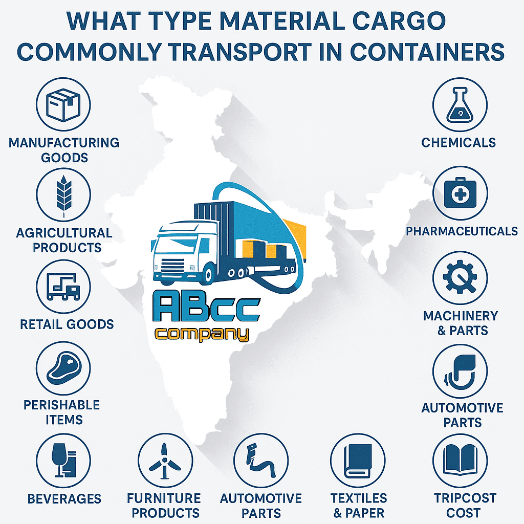 What Type Material Cargo Community Transport In Containers