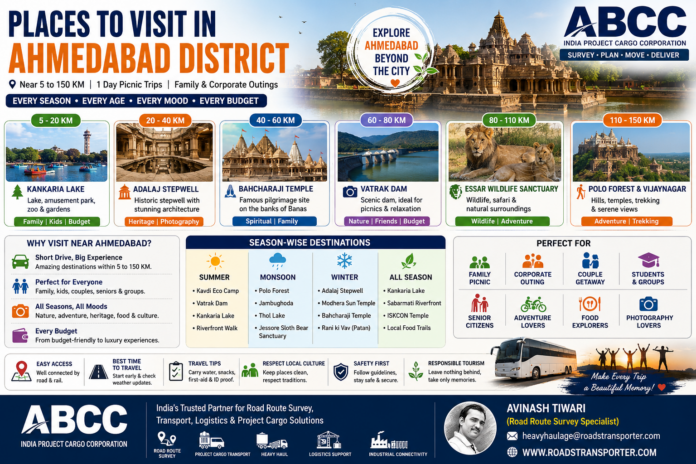places to visit in ahmedabad gujarat