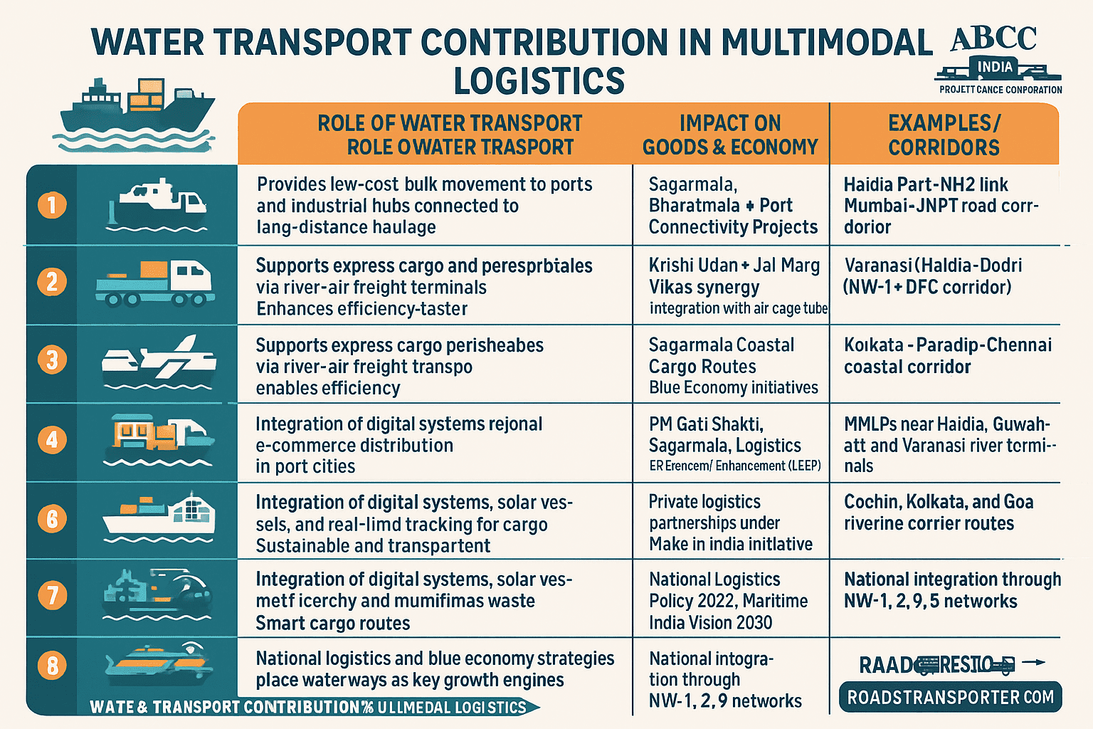 🚛 Transport in India: The Lifeline of National Growth 33