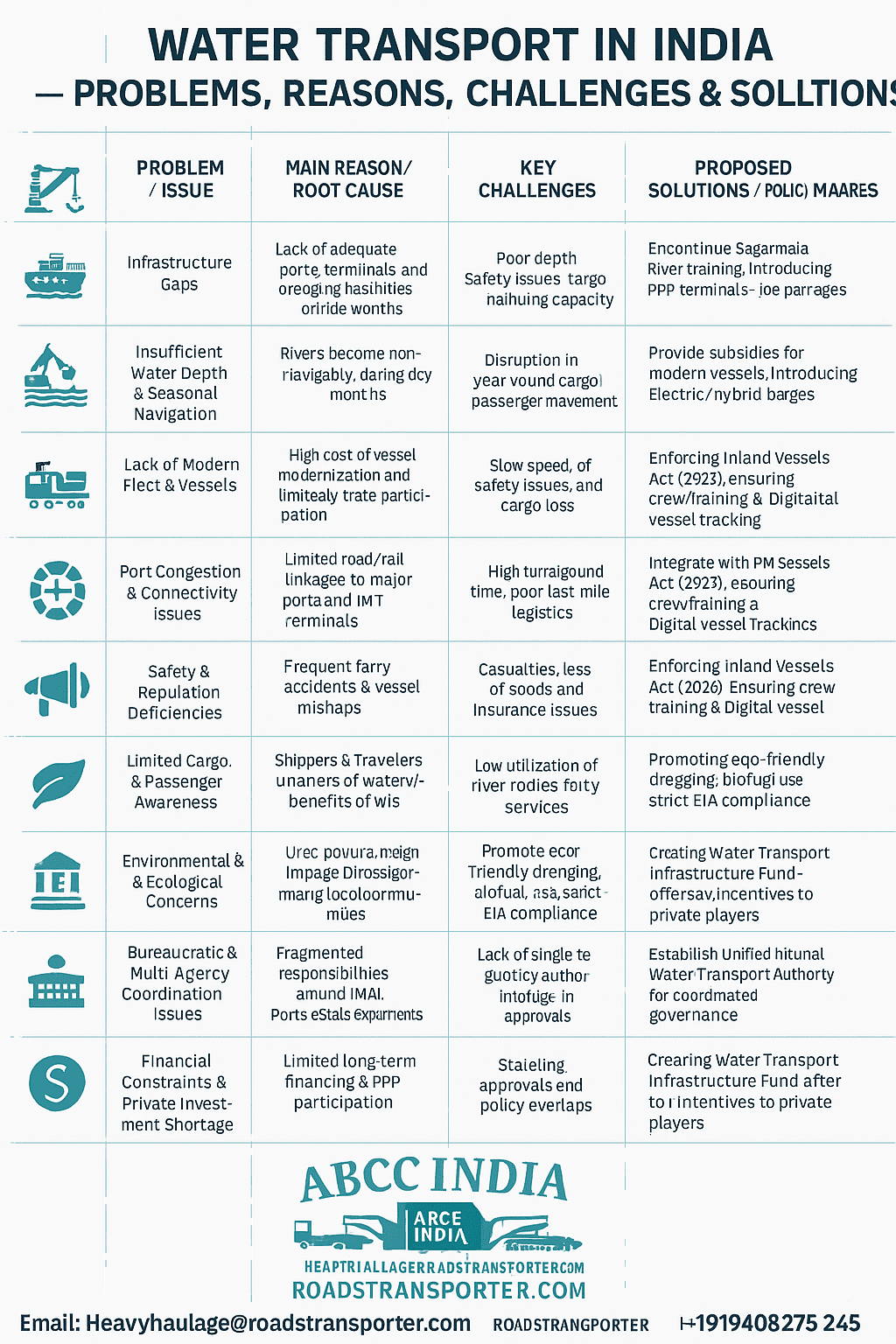 🚛 Transport in India: The Lifeline of National Growth 34