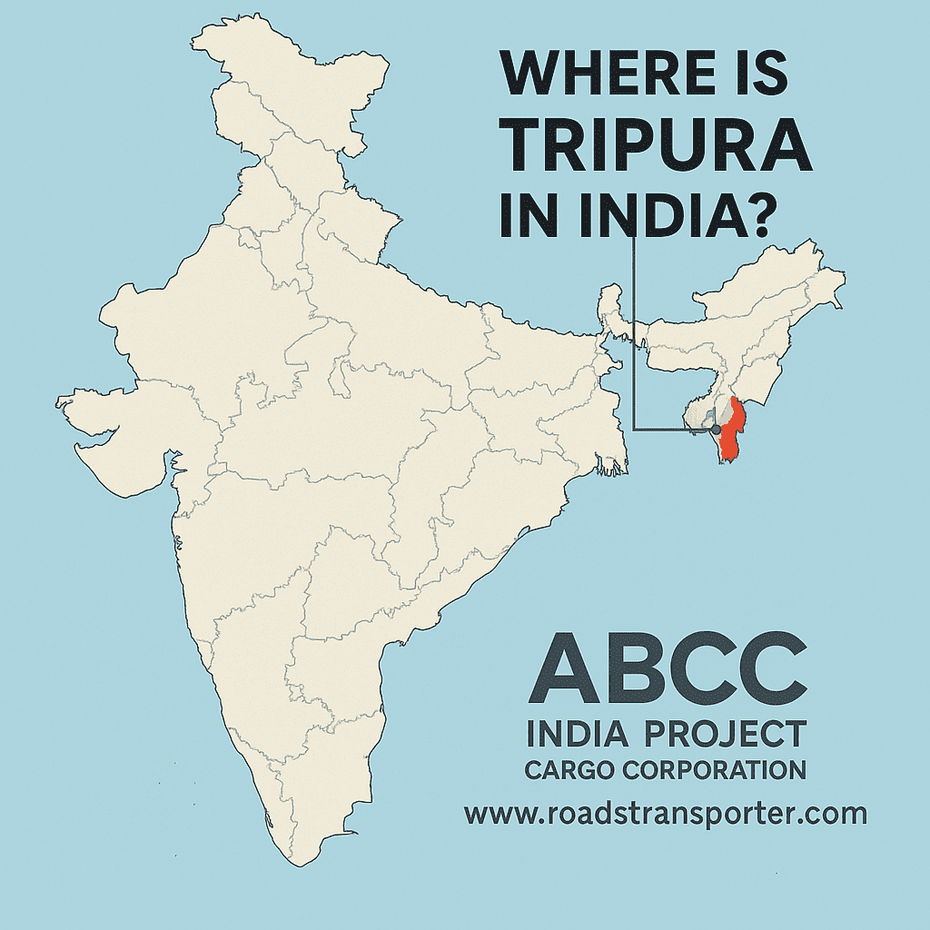 tripura map