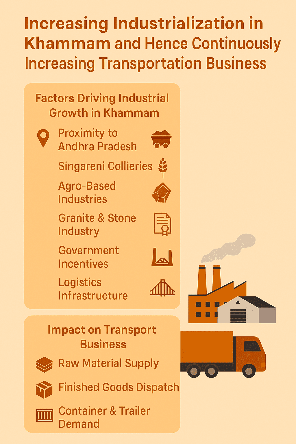 Khammam Transport Company for All India Goods Delivery – 24/7 Truck and Lorry Booking 2