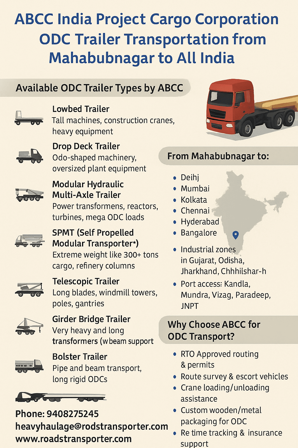 Mahabubnagar's Best Transport Companies: All-India Logistics Solutions 11