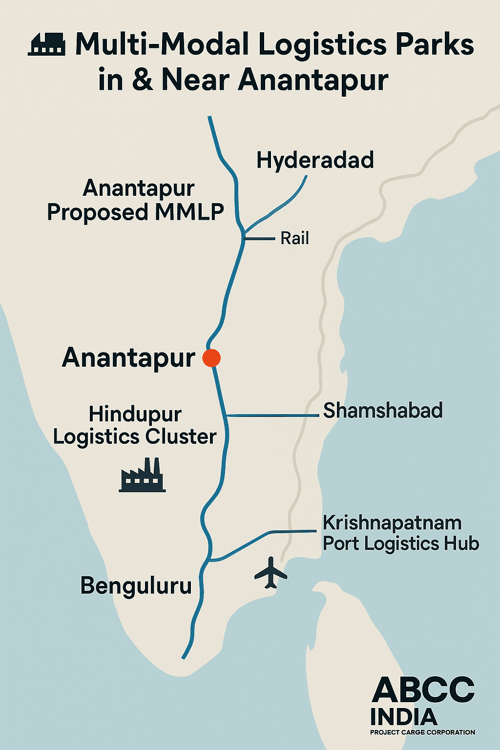 Multi Modal Logistics Parks in and Near By Anantapur