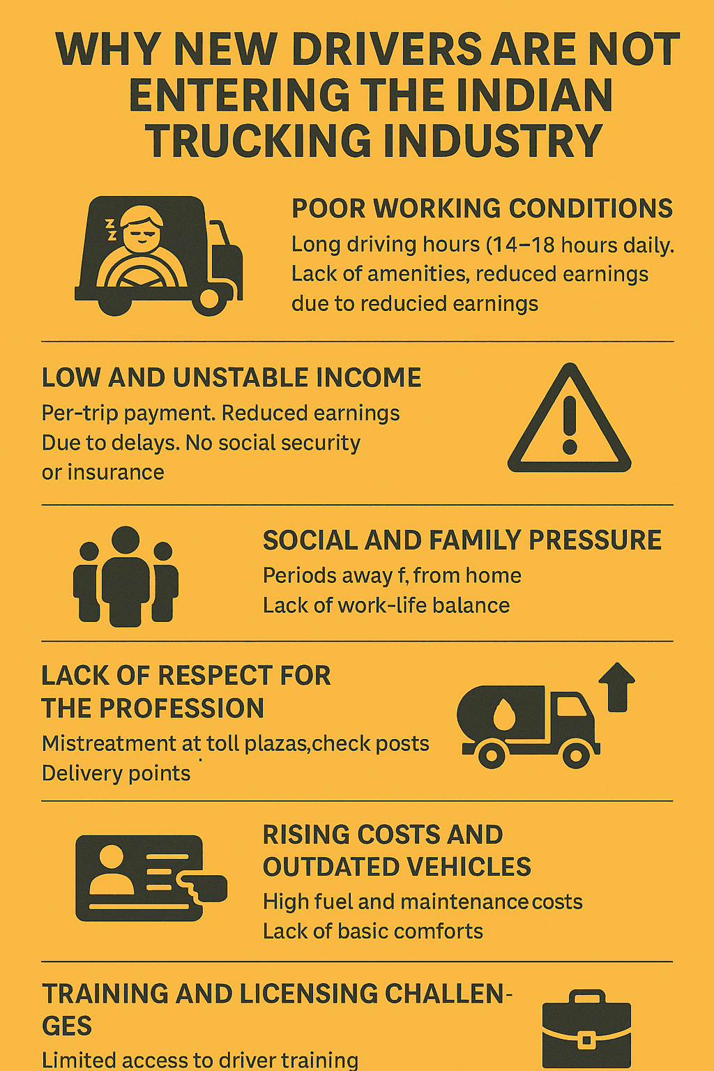 Why New Drivers Are Not Entering the Indian Trucking Industry